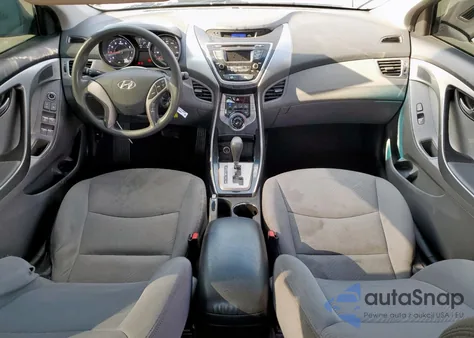 2013 Hyundai Elantra Gls from USA, damaged, VIN 5NPDH4AE1DH373200